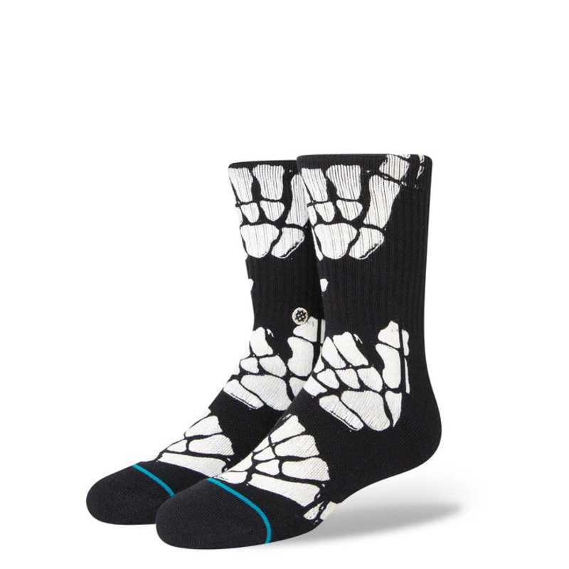 Zombie Hang Kids Crew Socks BLACK L