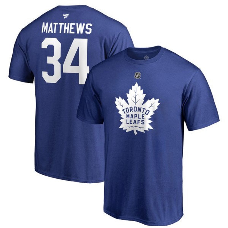 Authentic Stack T-Shirt Toronto Maple Leafs – Matthews NAVY S