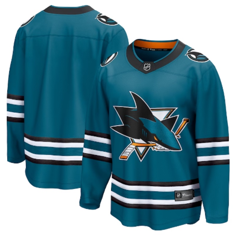 Breakaway Jersey San Jose Sharks Teal TEAL M