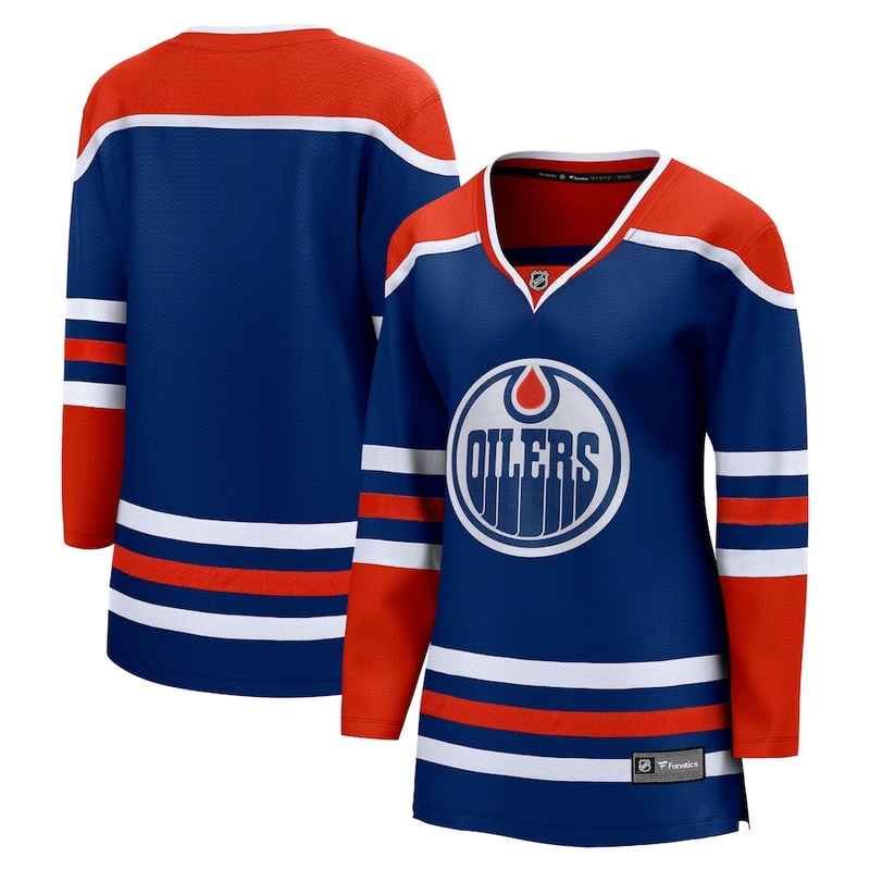 Edmonton Oilers Women’s Breakaway Jerseys – Blank HOME XS