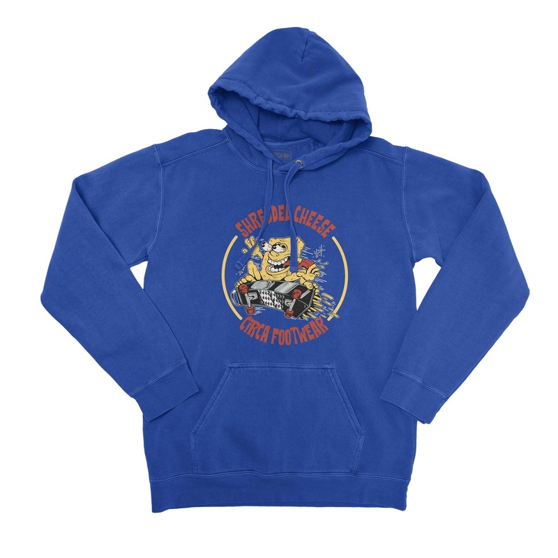 Hoodie SHREDDED CHEESE – Royal Blue M Blue 80% Cotton/20% Polyester