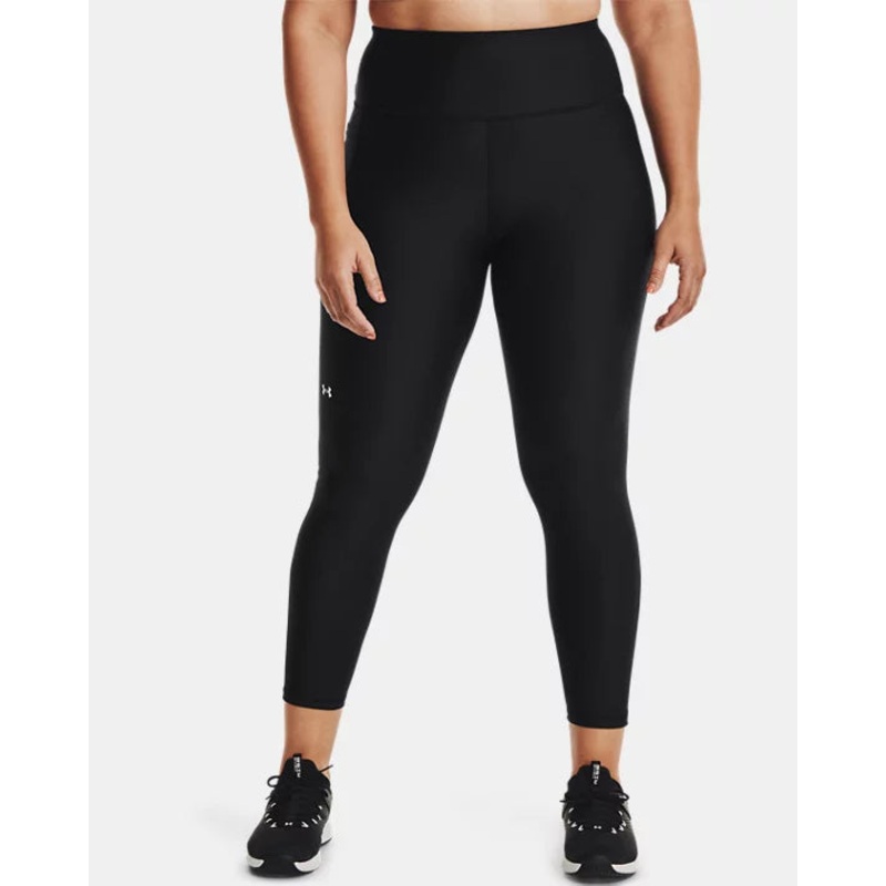 Women’s HeatGear Armour No-Slip Waistband Leggings BLACK 1XL
