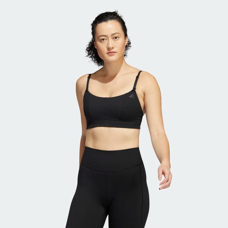 Women’s Yoga Studio Light-Support Bra BLACK XS