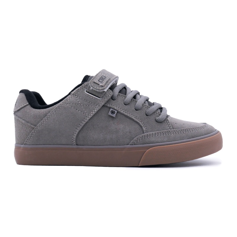 205 Vulc 6.5 US (38.5 EU) STEEPLE GREY/BLACK/GUM Suede