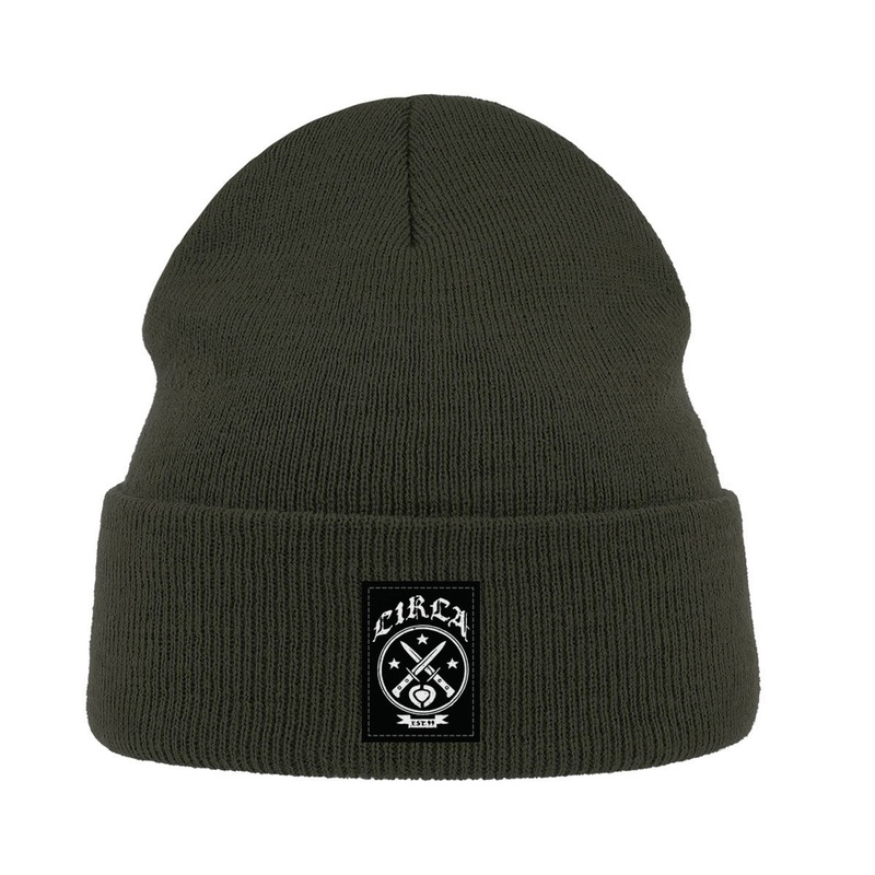Buckler 99 EKO Beanie – Olive One size fits all 100 % Acrylic Green