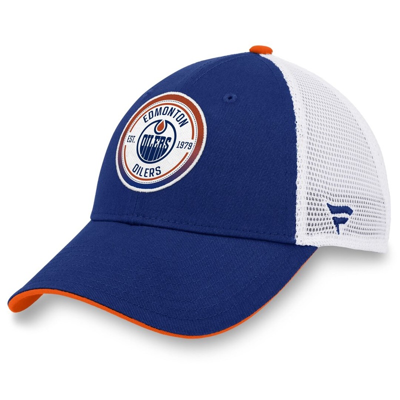 Iconic Gradient Trucker Hat OILERS OS