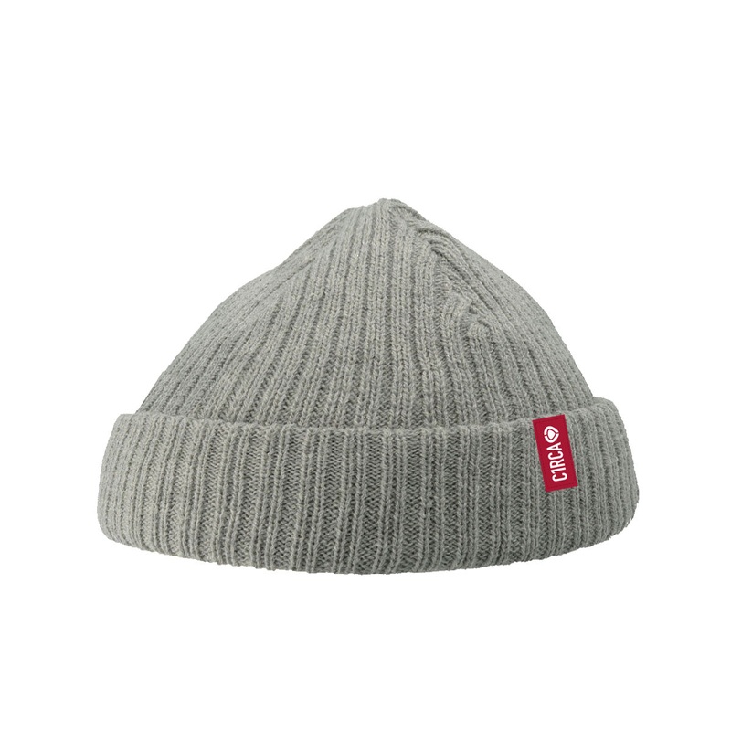 LABEL DOCKER Beanie – Grey Melange One size fits all 80% Acrylic/20% Polyester Grey