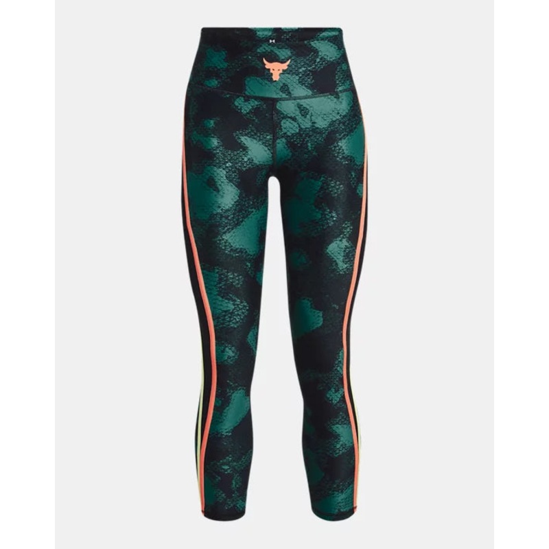 Women’s Project Rock HeatGear Printed Ankle Leggings COASTAL TEAL S