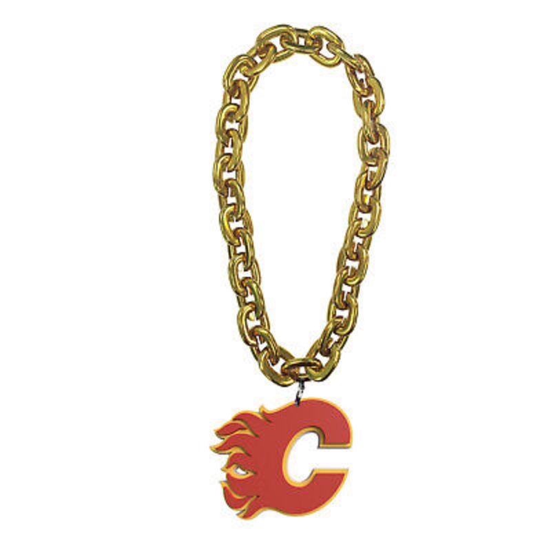 3D Fanchain Calgary Flames GOLD
