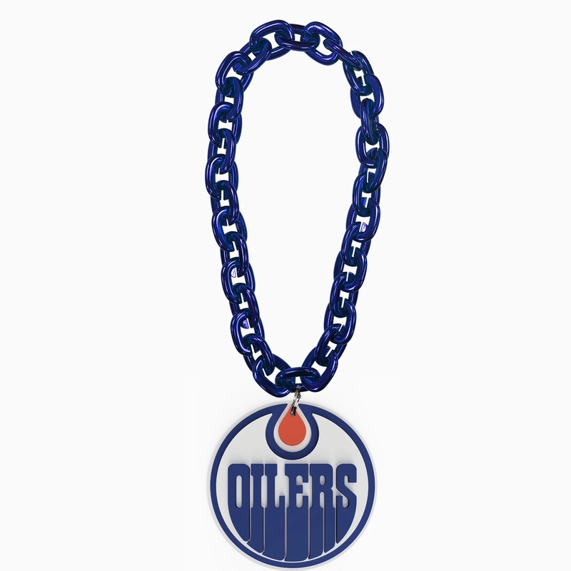 3D Fanchain Edmonton Oilers ORANGE