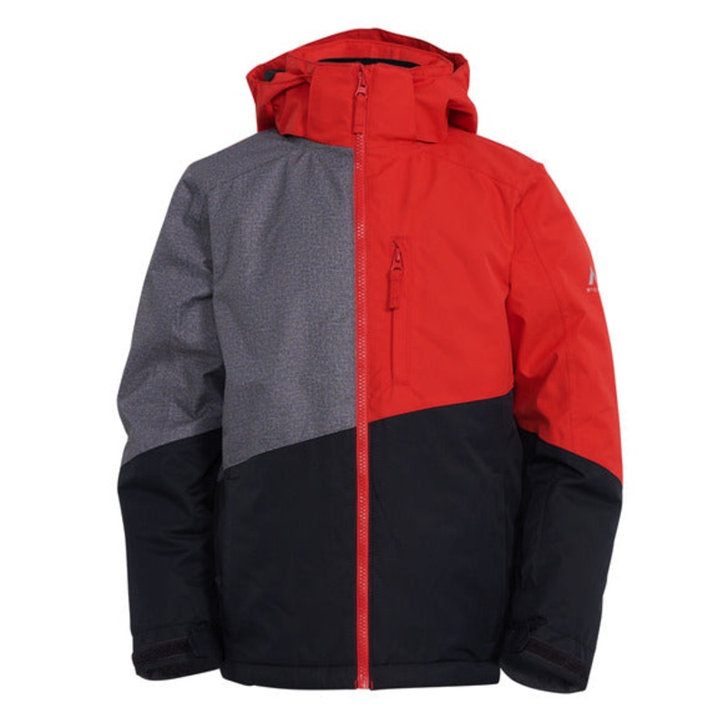 Boys’ Irving Winter Jacket RED/BLACK XS