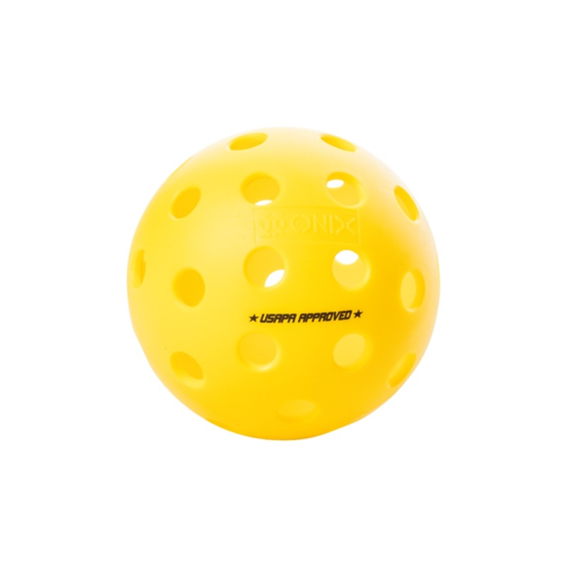 ONIX Fuse G2 Outdoor Pickleball Ball Yellow