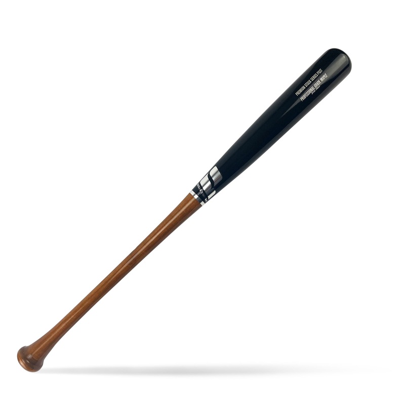 PS5T (-5) Wood Baseball Bat BLACK/HERITAGE 30″