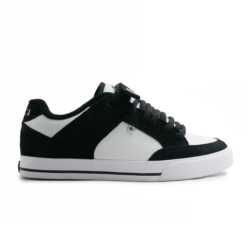 205 Vulc 6 US (38 EU) BKWH-BLACK/WHITE 720 Suede/Action Leather
