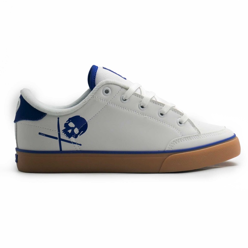 Buckler Sk 5.5 US (37 EU) WHRB-White/Royal Blue SYNTHETIC NUBUCK