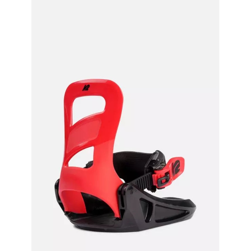 Junior Mini Turbo Bindings BLACK/RED XS