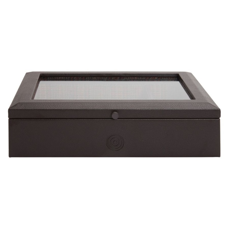 Wolf x WM Brown 4 Piece Watch Accessory Box