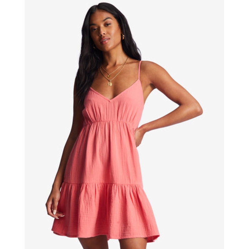 Women’s Wave After Wave Mini Dress CORAL CRUSH S