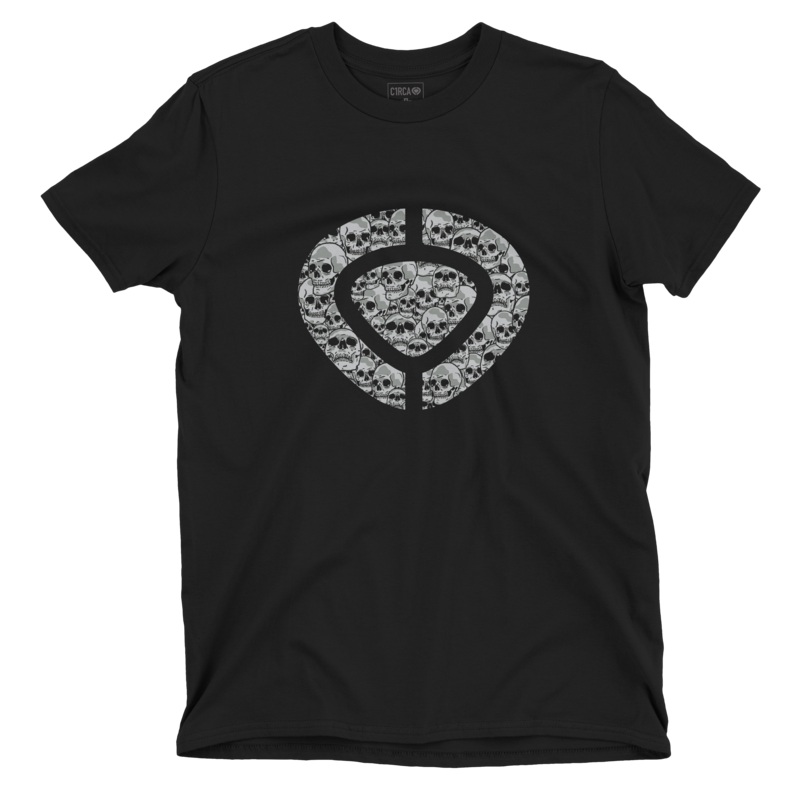 Icon Skull Tee Black – Premium Quality Regular Fit T-shirt M BLACK 100 % ORGANIC COTTON