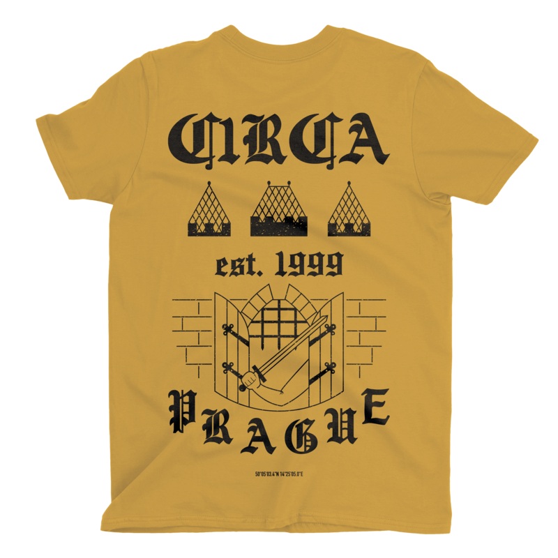 Prague Tee S SPECTRA YELLOW 100% ORGANIC COTTON