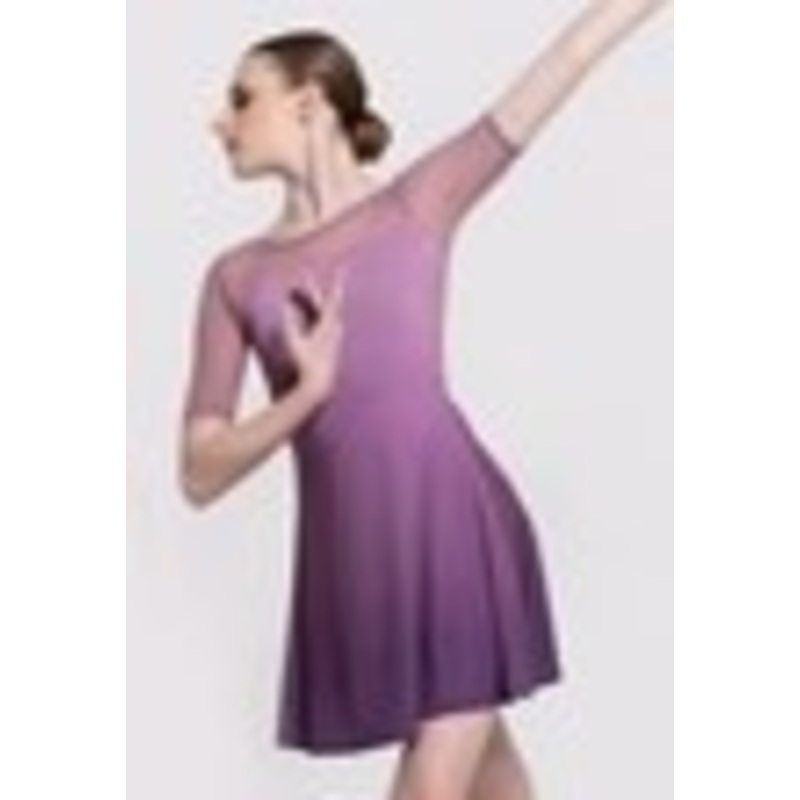 Weismanns Dress- Ombre Print Tunic Eggplant Adult Small