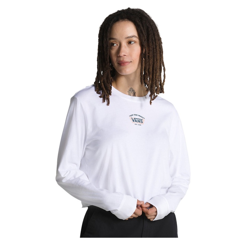 Women’s Mountain Sky Long-Sleeved Shirt WHITE S