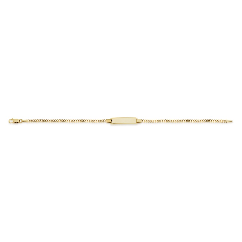9ct gold ID children’s bracelet