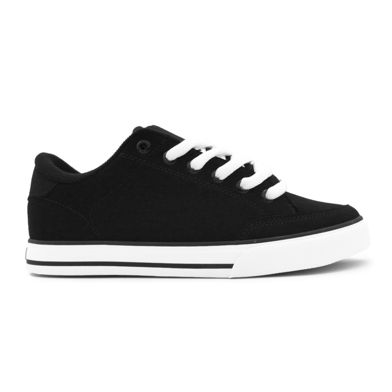 AL 50 5 US (36.5 EU) BKWT-BLACK/WHITE SYN NUBUCK