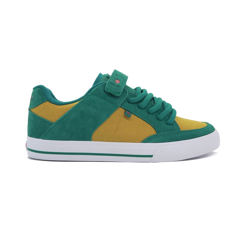 205 Vulc 6 US (38 EU) EVERGREEN/MIMOSA/LAVA SUEDE/MESH