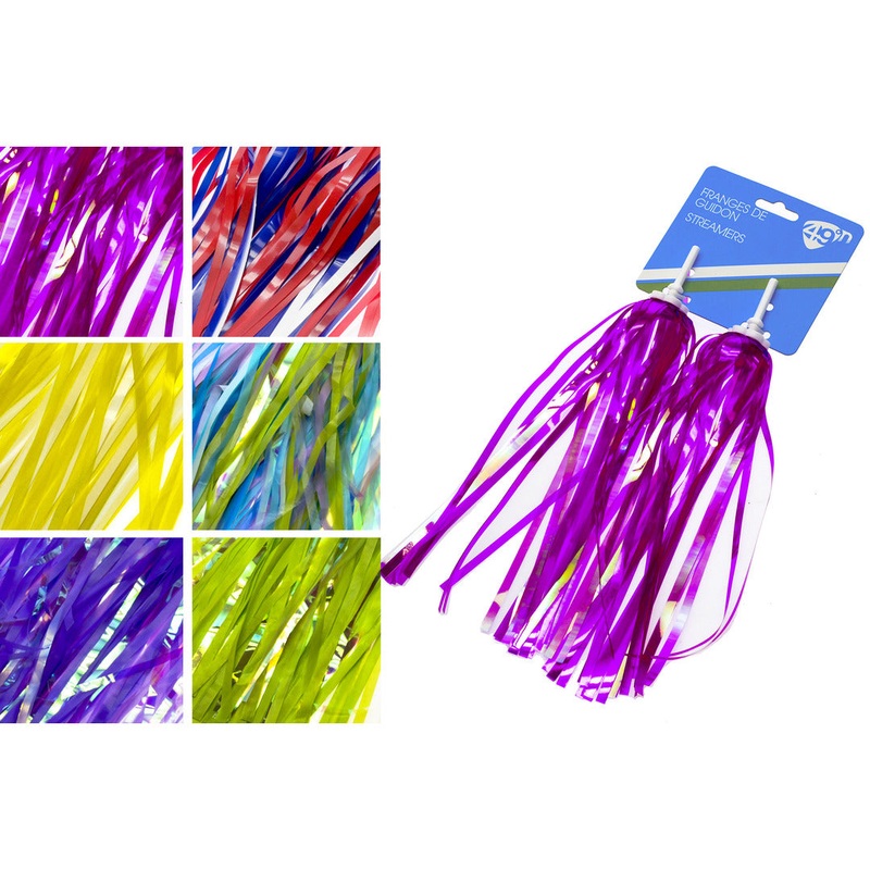 49N Kids Bike Streamers Aqua