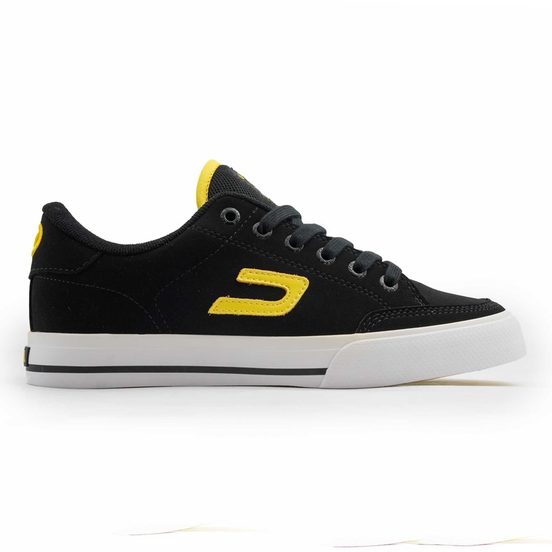 AL 50 Tm 7 US (39.5 EU) BKYW-BLACK/YELLOW/WHITE SYNTHETIC NUBUCK