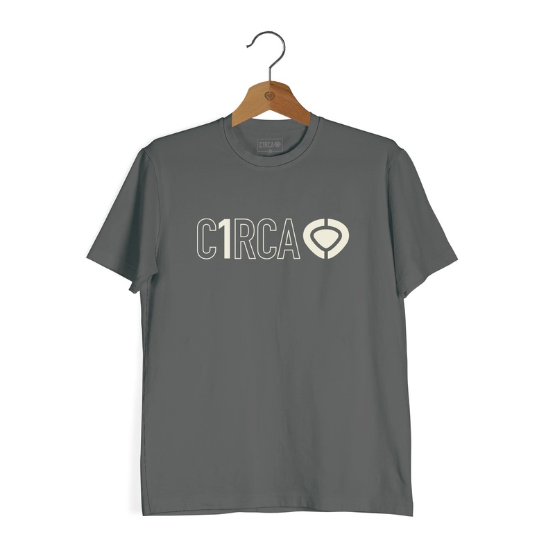 Din Icon Track Tee S Black/Bone 100% Organic Cotton