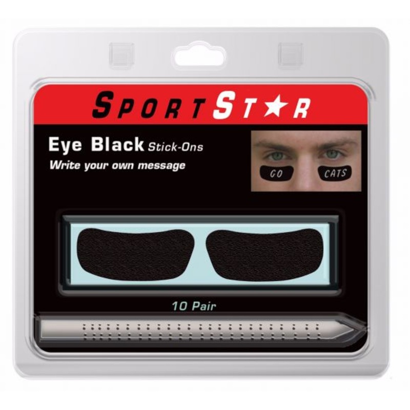 Sidelines Eye Black Stick-Ons