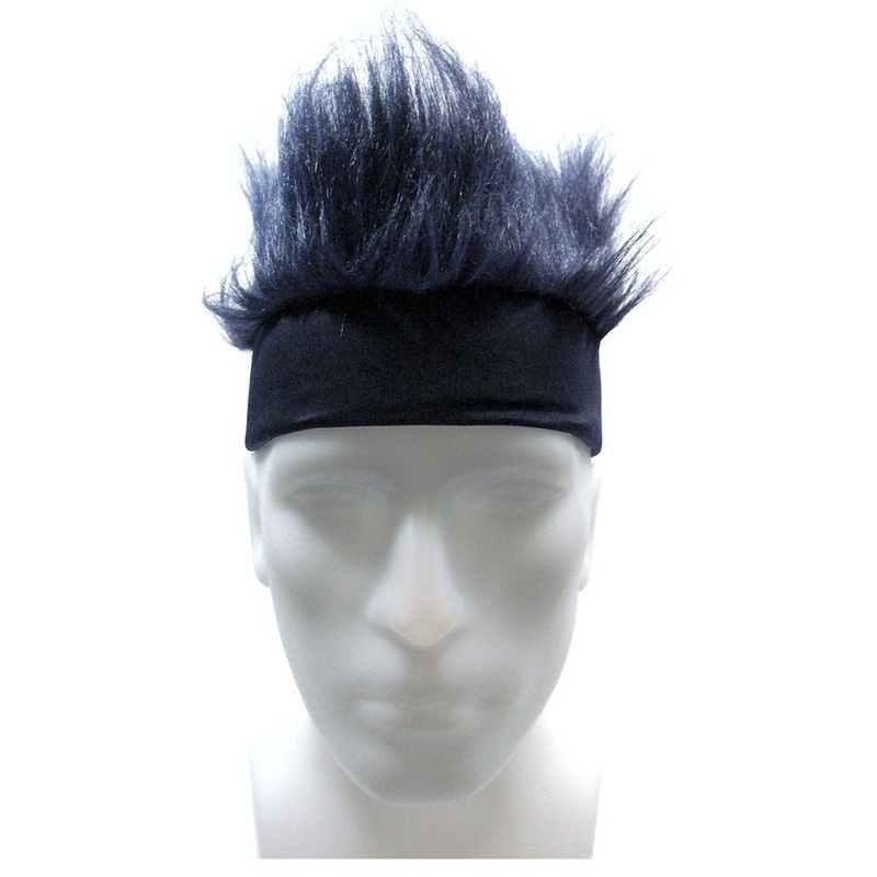Sports Novelties NHL Edmonton Oilers Wig Headband Navy Edmonton Oilers