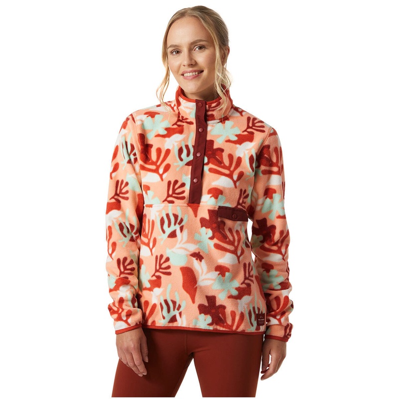 Women’s Maridalen Polar Fleece Sweater TERRACOTTA S