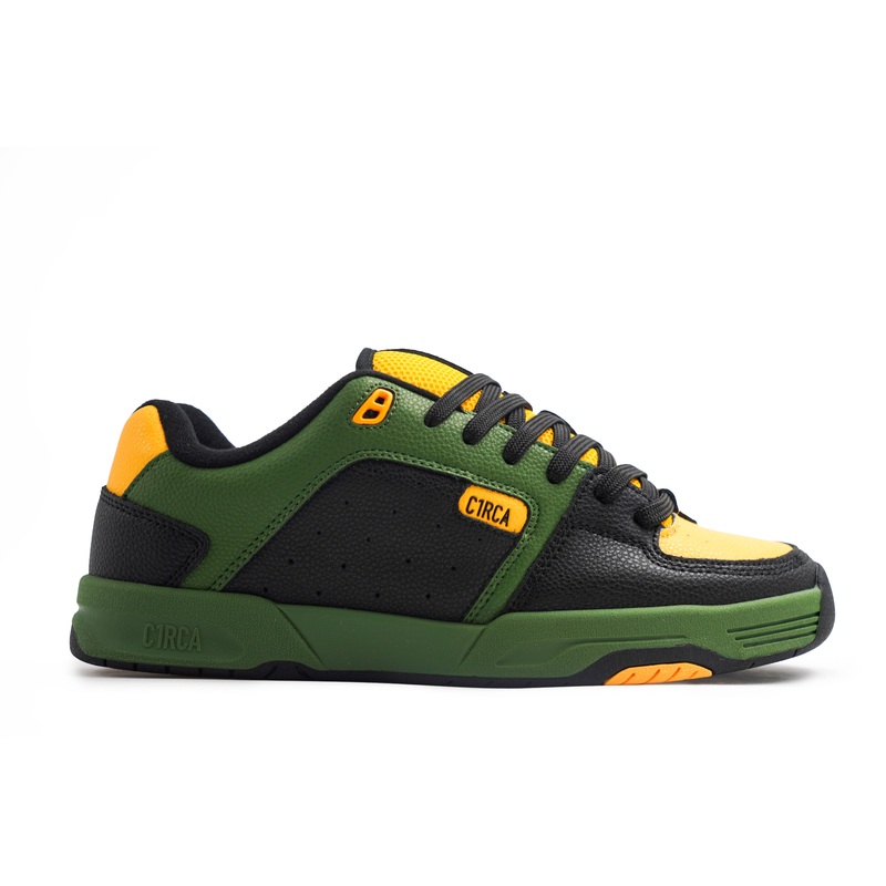 805 8.5 US (41 EU) GREEN/CAVIER/YELLOW SUEDE
