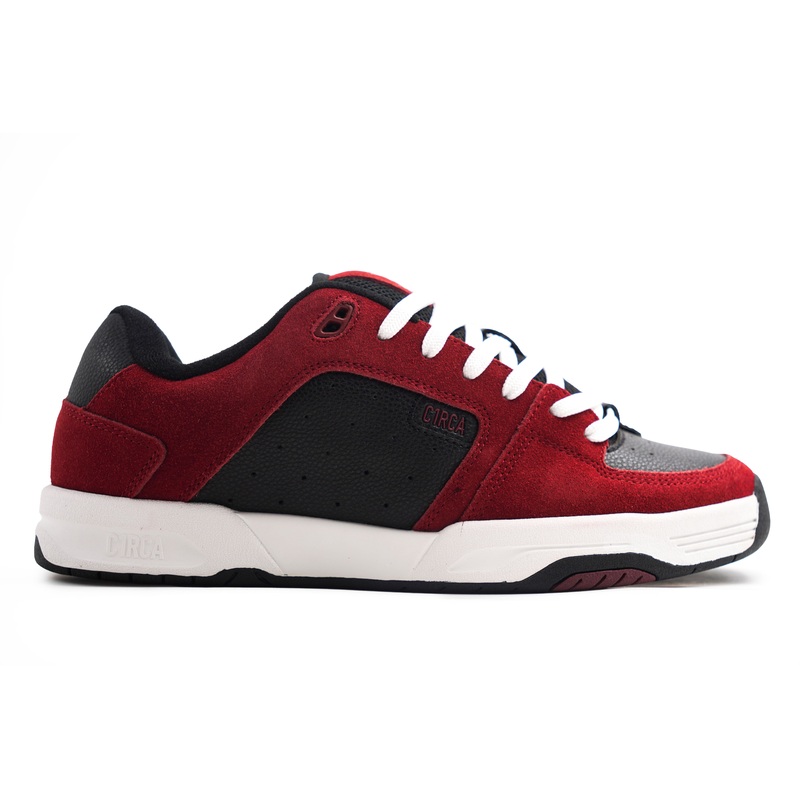 805 8.5 US (41 EU) RED/BLACK/WHITE SUEDE