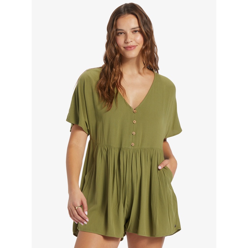 Endless Journey Easy Fit Romper LODEN GREEN S