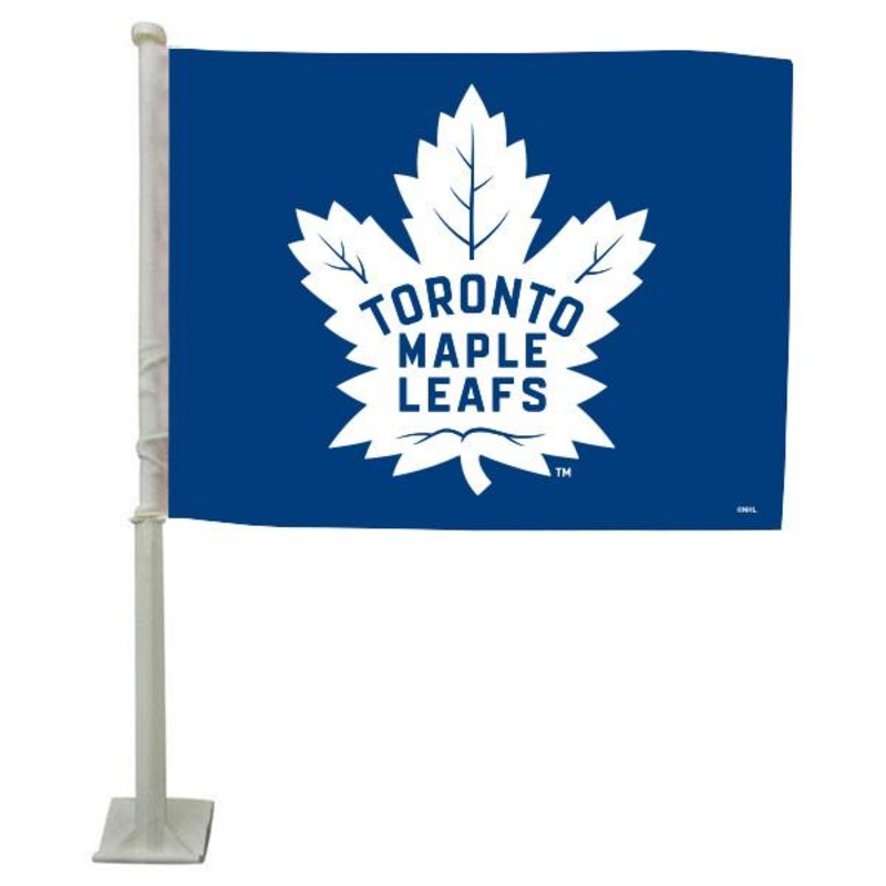 The Sports Vault NHL Toronto Maple Leafs 2-Sided Car Flag Toronto Maple Leafs