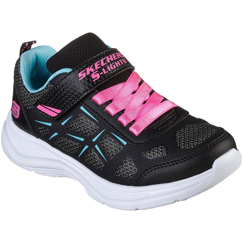 Toddler Glimmer Kicks Fresh Glow Shoes BLACK 1