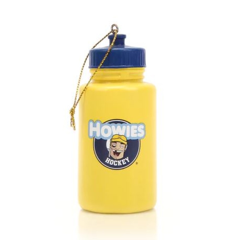Howies Hockey Water Bottle Christmas Ornament