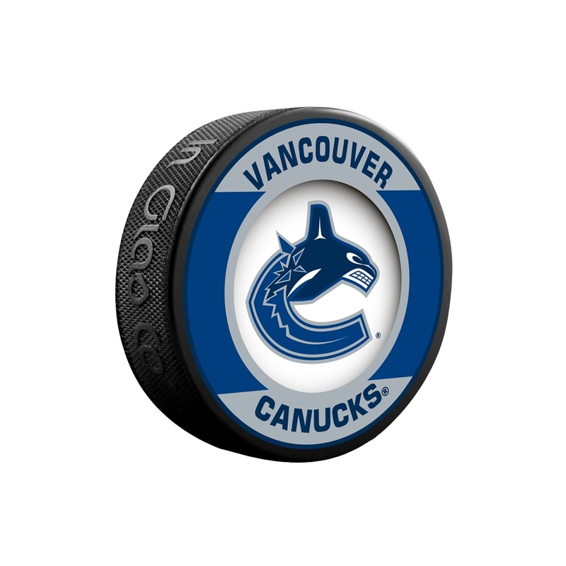 Inglasco NHL Vancouver Canucks Retro Puck
