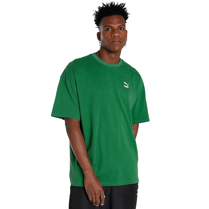 Men’s Solid Oversized Fit T-Shirt VINE S