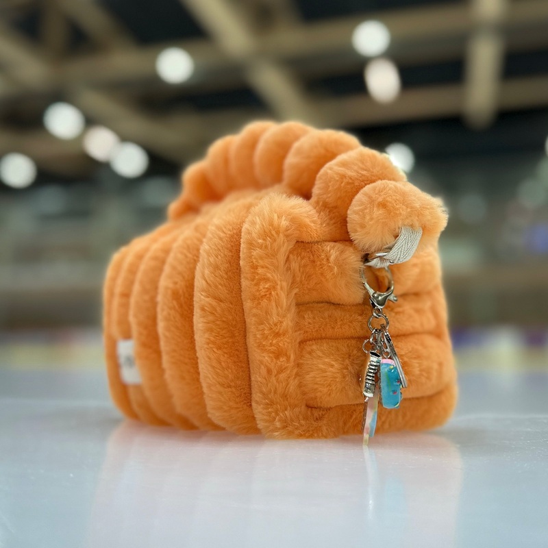 pumpkin vanity bag