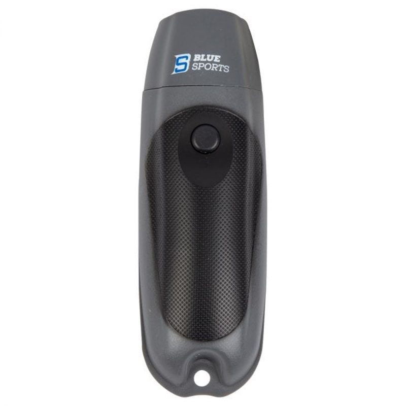Blue Sports Electronic Whistle with Lanyard Black