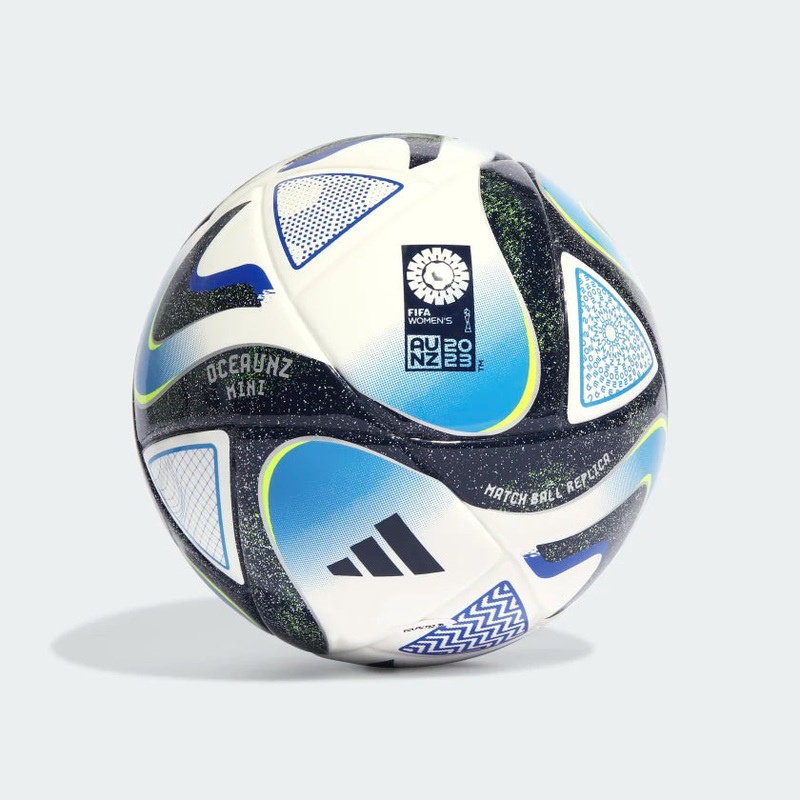 Oceaunz Mini Soccer Ball WHITE/COLLEGIATE NAVY/BOLD BLUE/BRIGHT BLUE OS