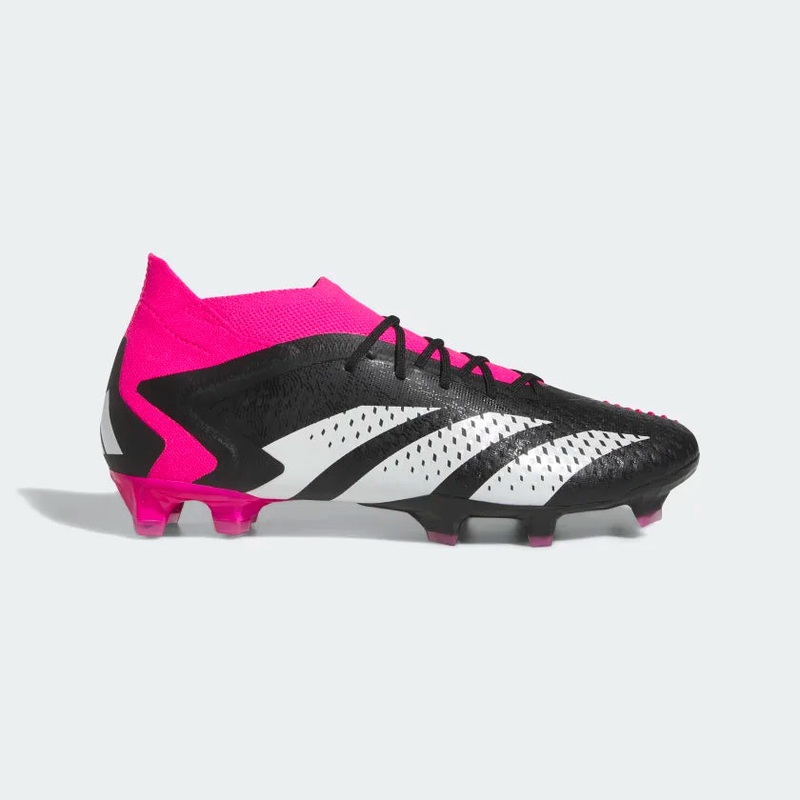 Predator Accuracy.1 Firm Ground Soccer Cleats BLACK/PINK 9