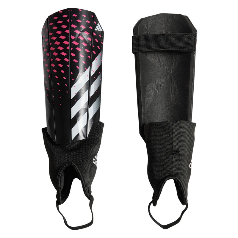 Predator Match Soccer Shin Guards BLACK/SHOCK PINK XS