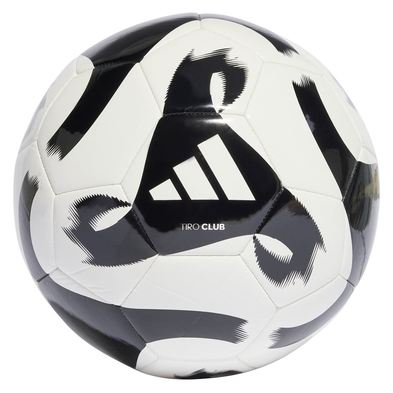 Tiro Club Soccer Ball WHITE/BLACK 3