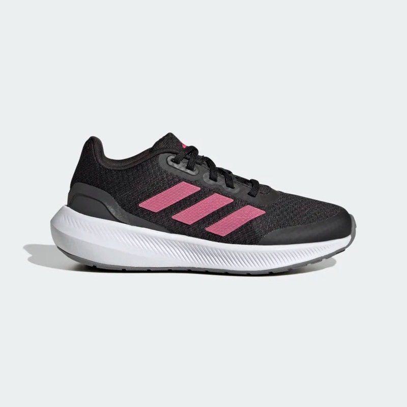 Junior Runfalcon 3.0 Athletic Shoes CORE BLACK/PULSE MAGENTA/GREY SIX 3.5